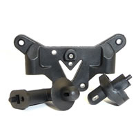 Hobao Hyper 9 Front Upper Arm Holder Plastic