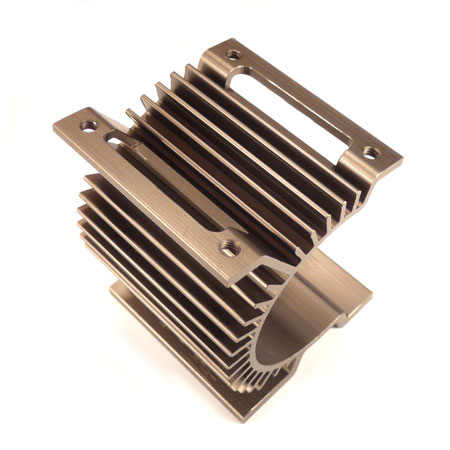 Hobao Hyper 9e Cnc Alum. Motor Mount For Heatsink