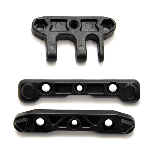 Hobao Hyper Ss/cage Front/rear Lower Plastic Arm Holder Set - C Pl