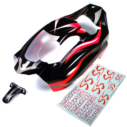 Hobao Hyper Ss Printed Bodyshell - Black