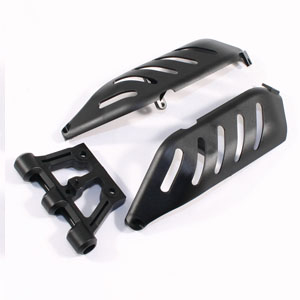 Hobao Hyper Front Top Plate & Rear Side Fenders