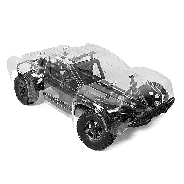 Hobao Hyper 8 Short Course 1/8 80% Arr Roller (clear Body)