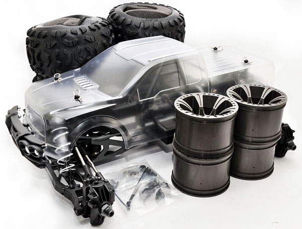 hobao-hyper-mt-plus-electric-monster-truck-80-rolling-chassis