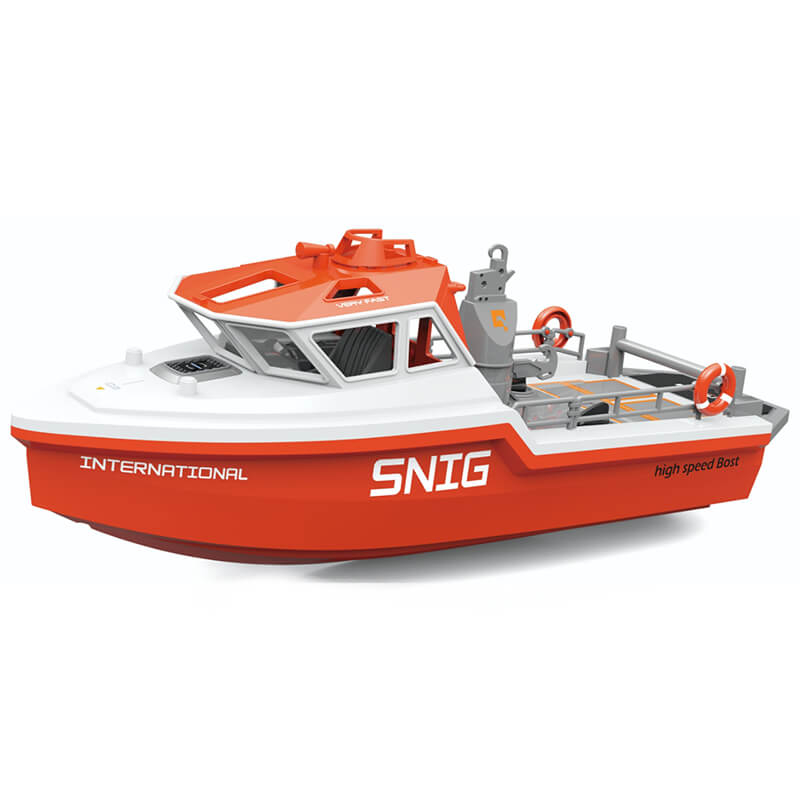 Heng Long Snig Rescue Rtr Boat Brushless 320mm Length White