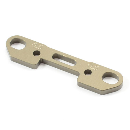 Hobao Hyper Vs/2 Cnc Alu Rear Lower Arm Holder 0.5 Deg. Rr.