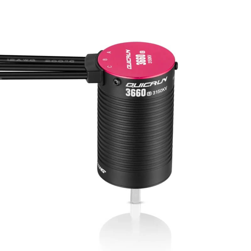 Hobbywing Quicrun 3660sl 3150kv G2 Motor Black