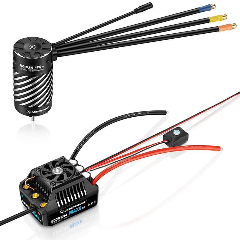 Hobbywing Combo Ezrun Max6 G2 Esc + 4990sd-1650kv G2 Motor