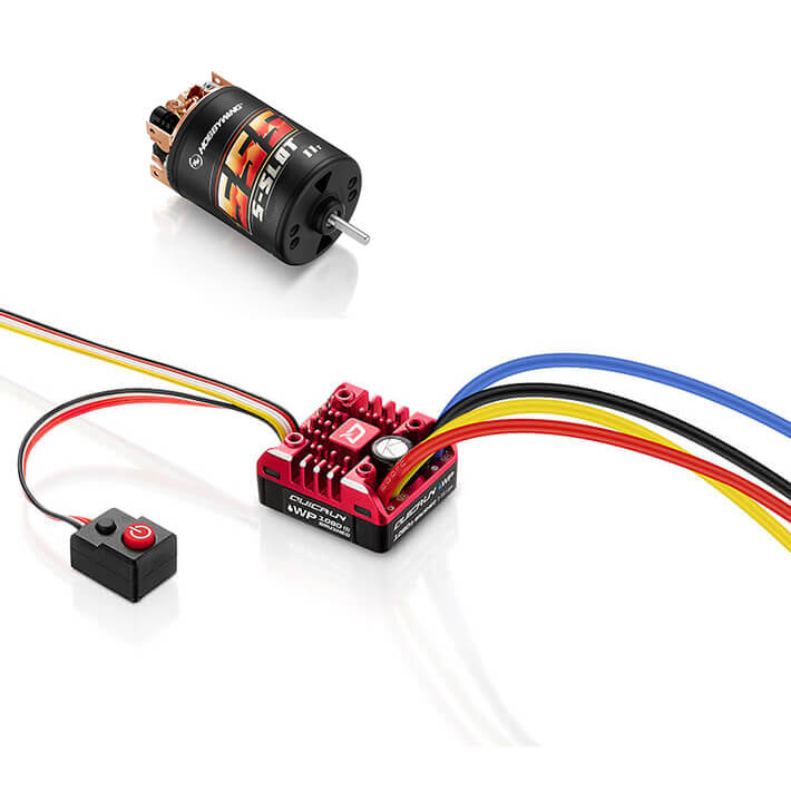 Hobbywing Quicrun Combo 1080 G2 Esc + 555 13t Brushed Motor