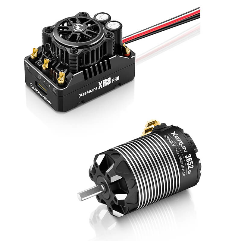 Hobbywing Sct Combo Xr8 Pro G3 Esc & 3652sd 4500kv Motor