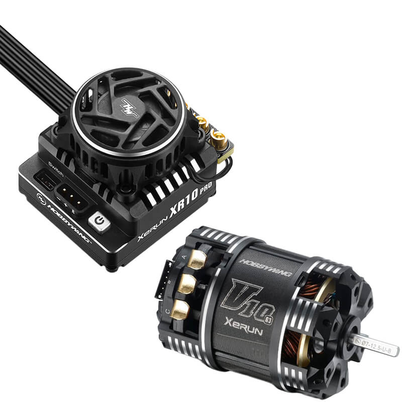 Hobbywing Xerun Combo Xr10 Pro G3 Blk Esc +v10 G3 10.5t Motor
