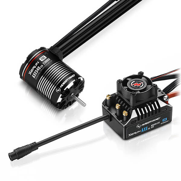 Hobbywing Xerun Axe540 2300kv R2 Foc Sensored B/less Combo