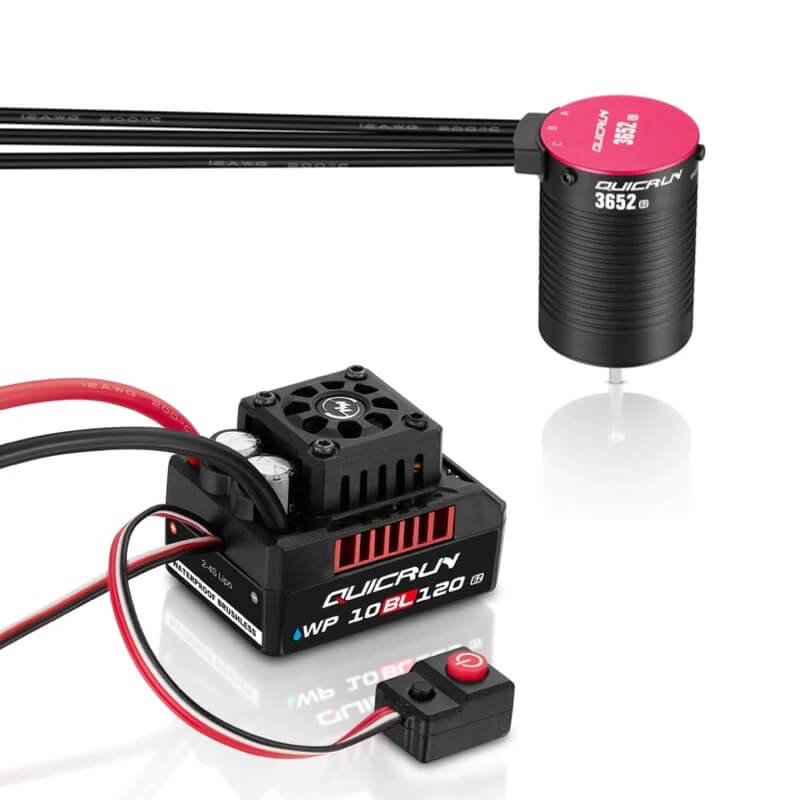 Hobbywing Quicrun Combo Esc G2 Wp-10bl120/3652sl 3250kv G2 Motor