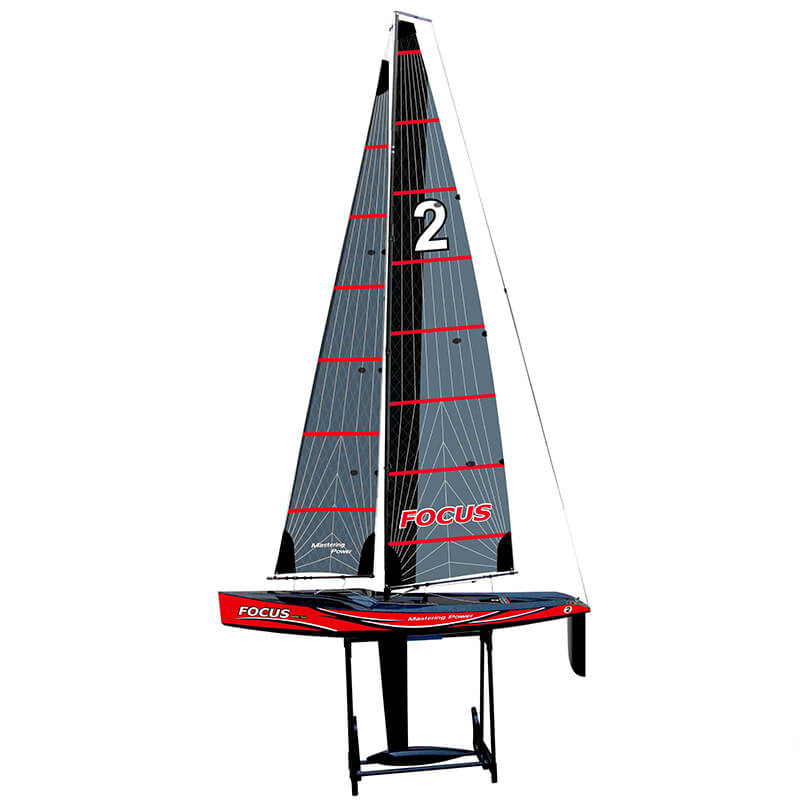 Joysway Focus V3 One Metre Sailboat Rtr Red