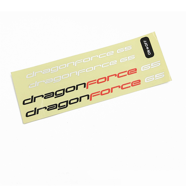 Joysway V6 Hull Decal Sticker Set