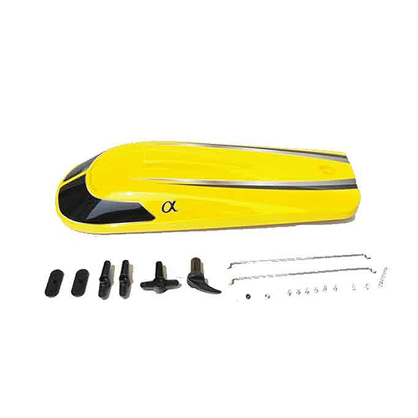 Joysway Yellow Colour Hatch With Decals And Painting Alpha