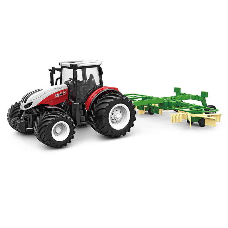 Korody Rc 1:24 Tractor With Rotary Rake