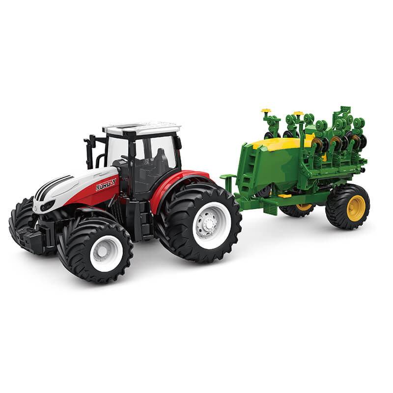 Korody Rc 1:24 Tractor With Seeding Trailer