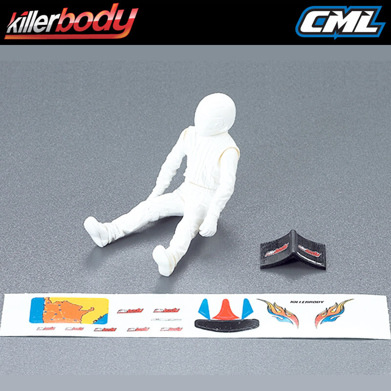 Killerbody Driver Figure W/decal
