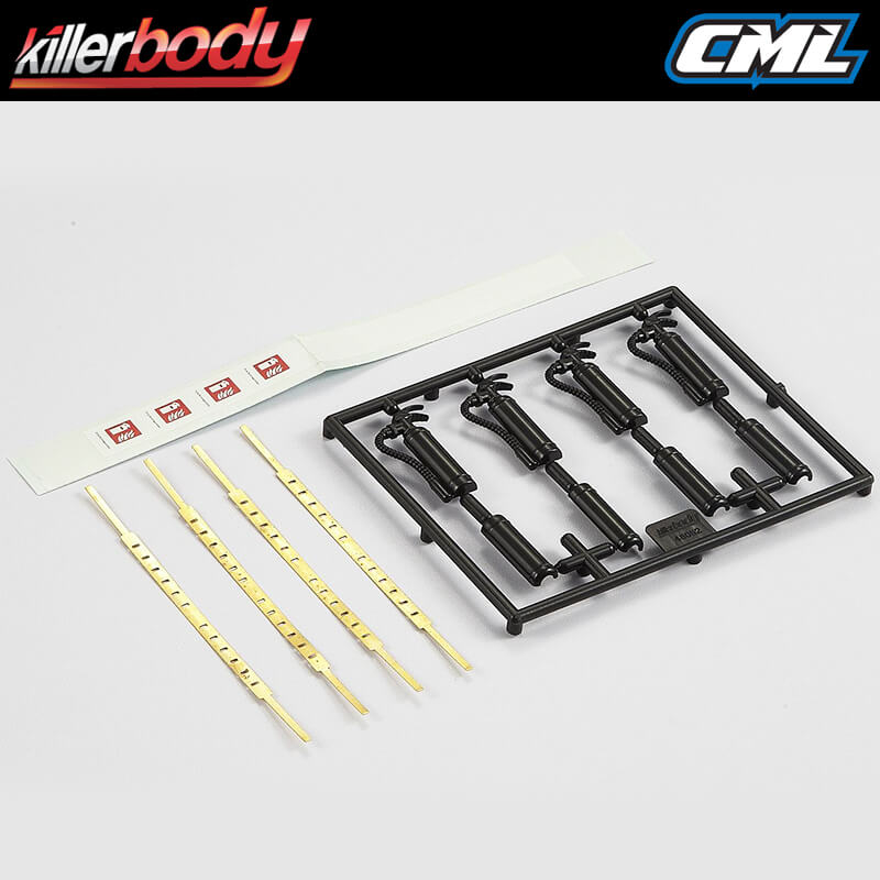 Killerbody Fire-extinguisher Set (4pc)