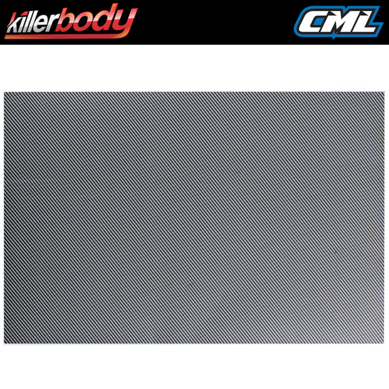 Killerbody Decal Sheet Carbon Fibre Type B
