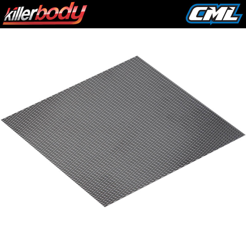 Killerbody S/less Steel Modified Air Intake Wabe Mesh Black