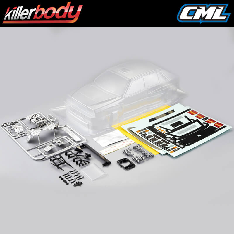 Killerbody Lancia Delta Hf Integrale 190mm Clear Body