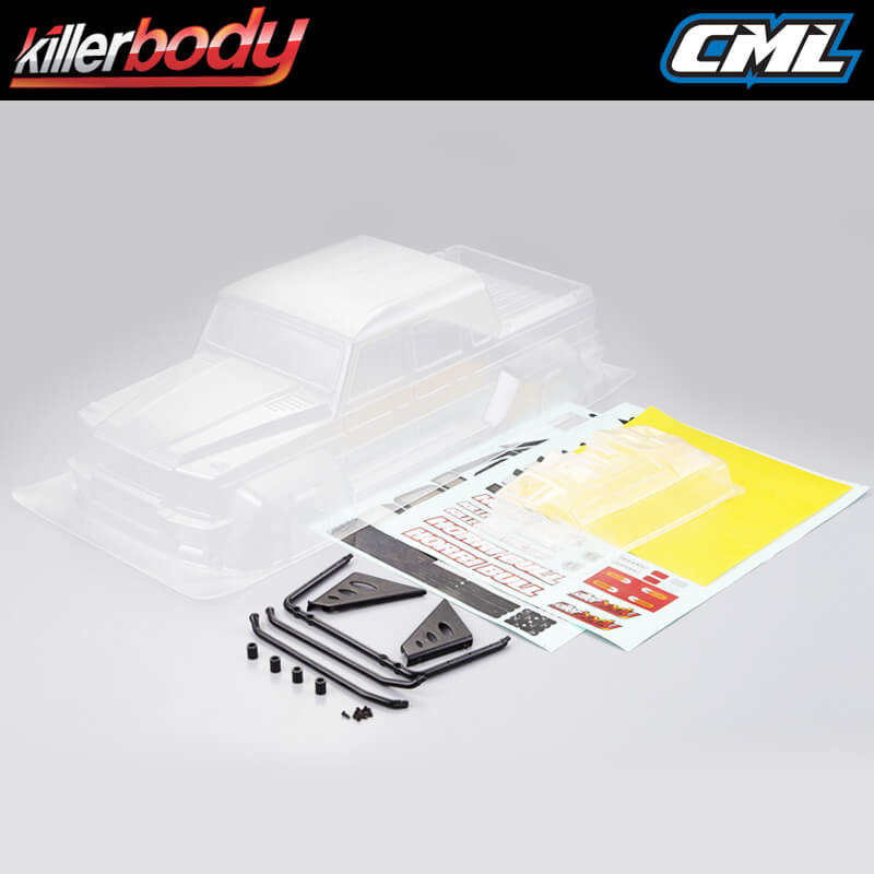 Killerbody Horri-bull 1/10 Crawler Clear Body Shell