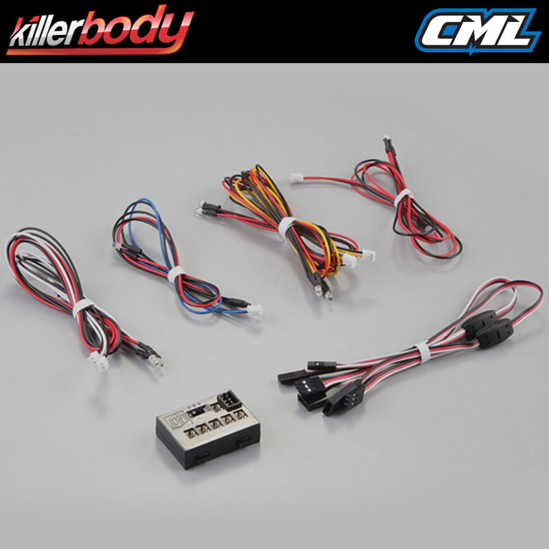 Killerbody Led Unit Set With Control Box (12 Leds/dia:3m)