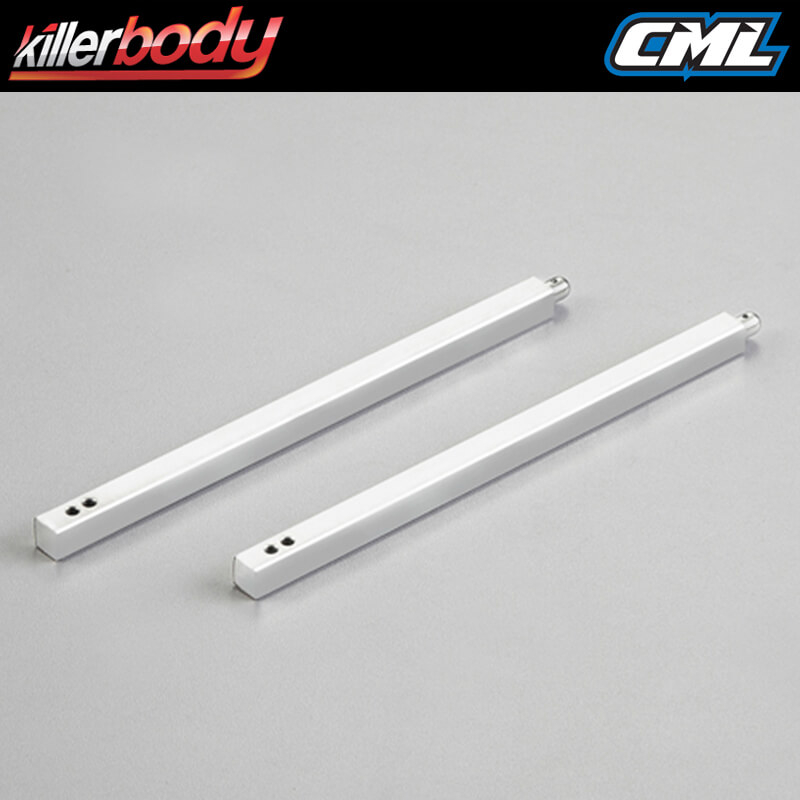 Killerbody Pajero Aluminium Body Mounts (rear) Sq