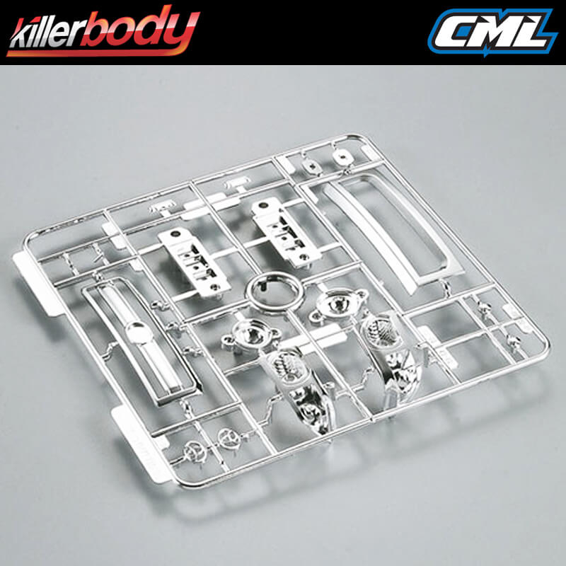 Killerbody Toyota Land Cruiser Lc70 Chrome Light/grills Parts