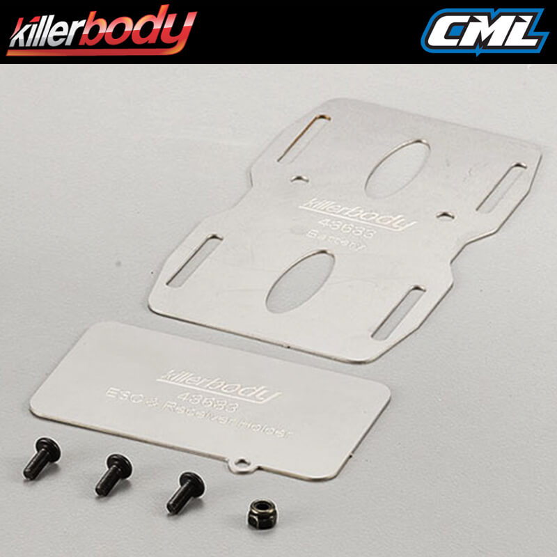 Killerbody Battery/esc/rec. Holder Middle G/box Kb48615