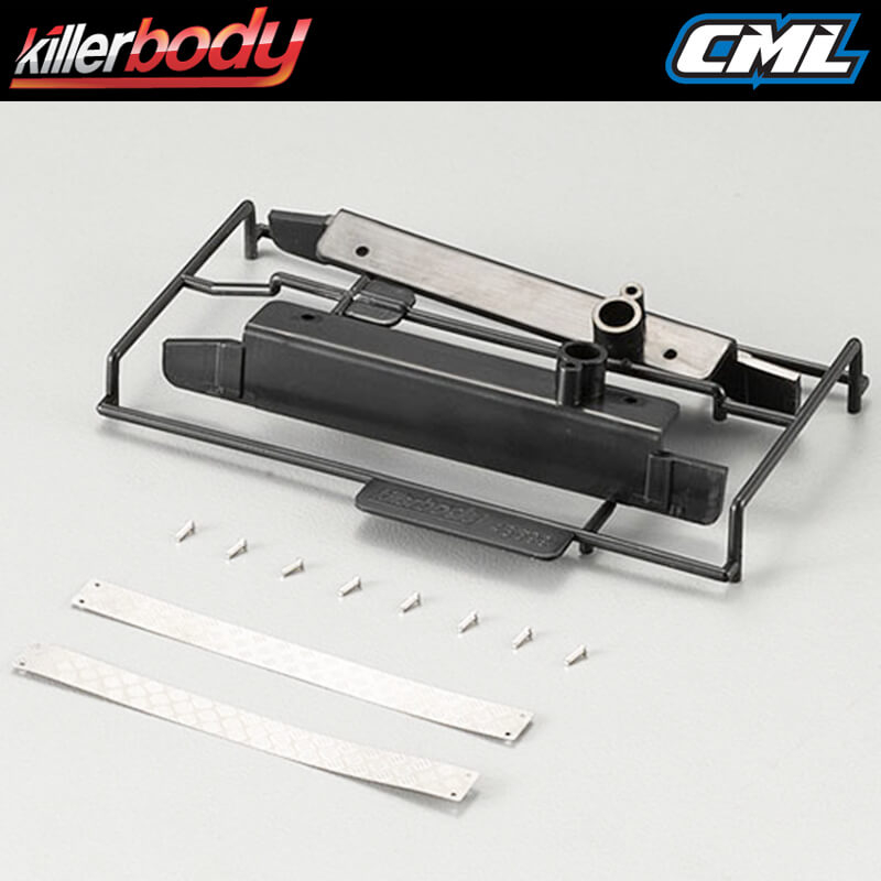 Killerbody Detail Scale Pedal Antiskid Plate & Abs Kb48601