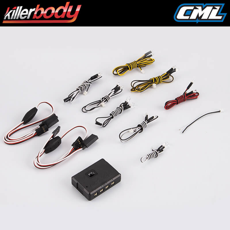 Killerbody Led Unit Set W/control Box 17 Leds(3mm: 17 Leds)