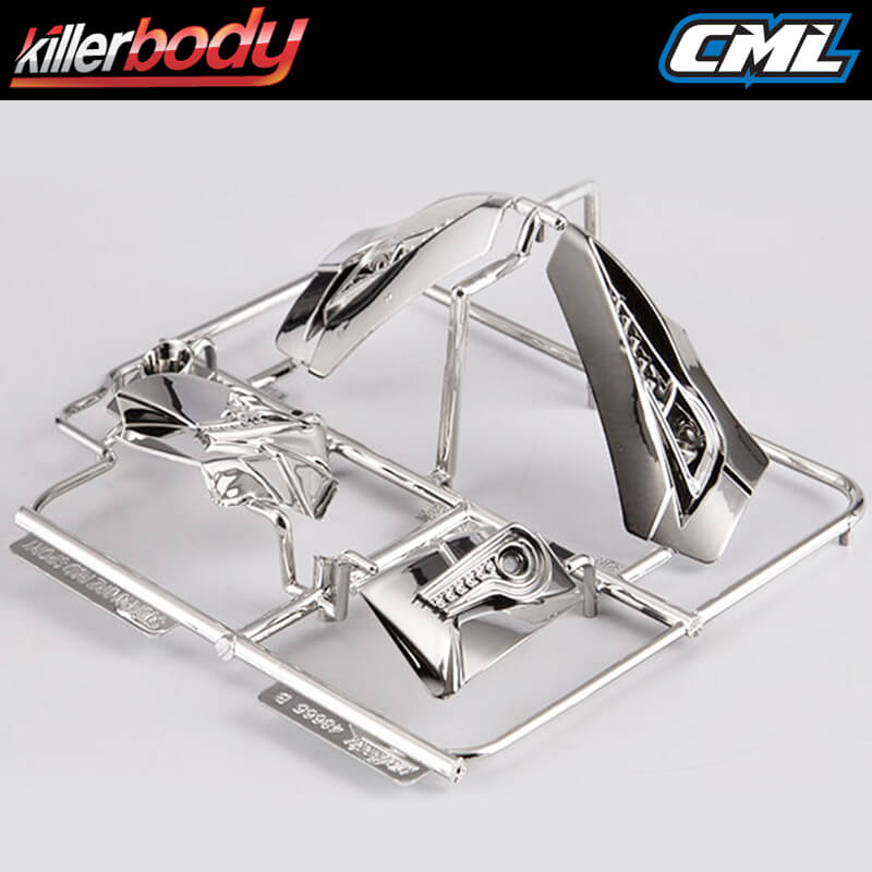 Killerbody Subaru Brz R&d Sport Chromed Plastic Part Set