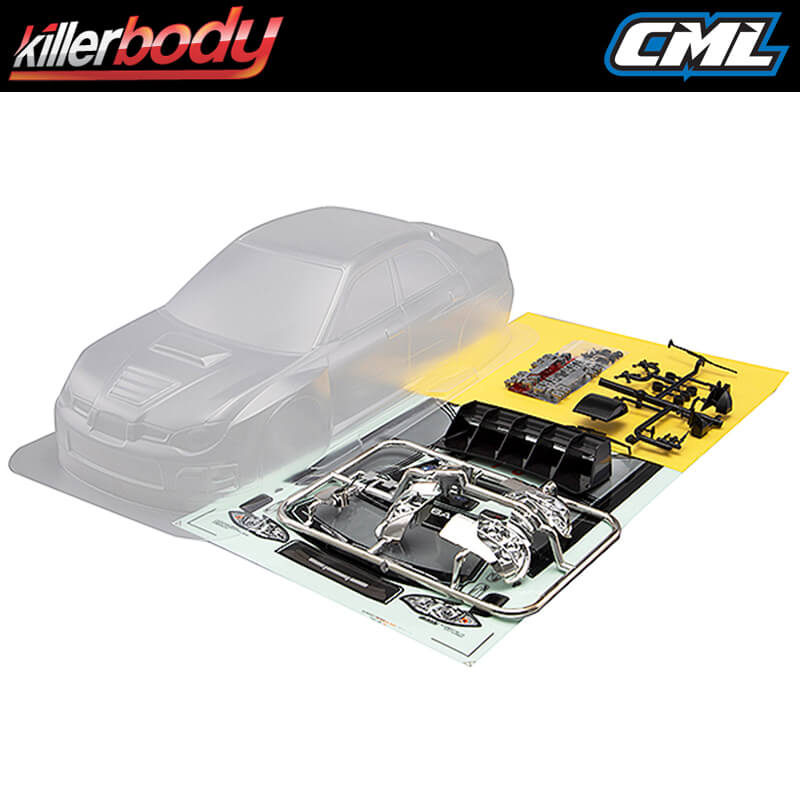 Killerbody Subaru Impreza Wrc 2007 Clear Body Kit