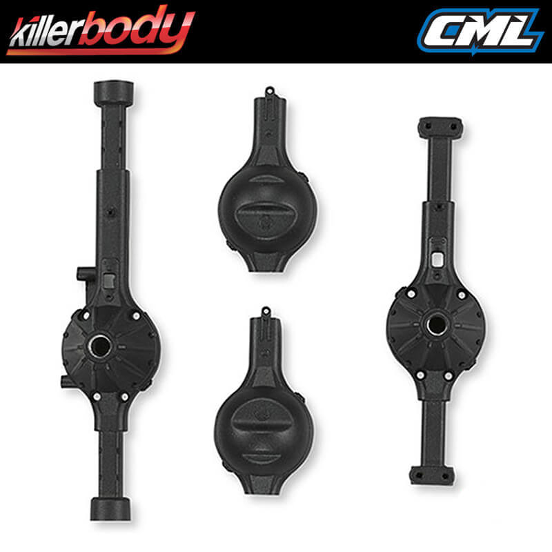 Killerbody Mercury Front/rear Axle Aluminium Upgrade Sets(2)