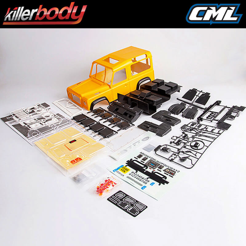Killerbody Lr90 Hardbody Set Painted Yellow
