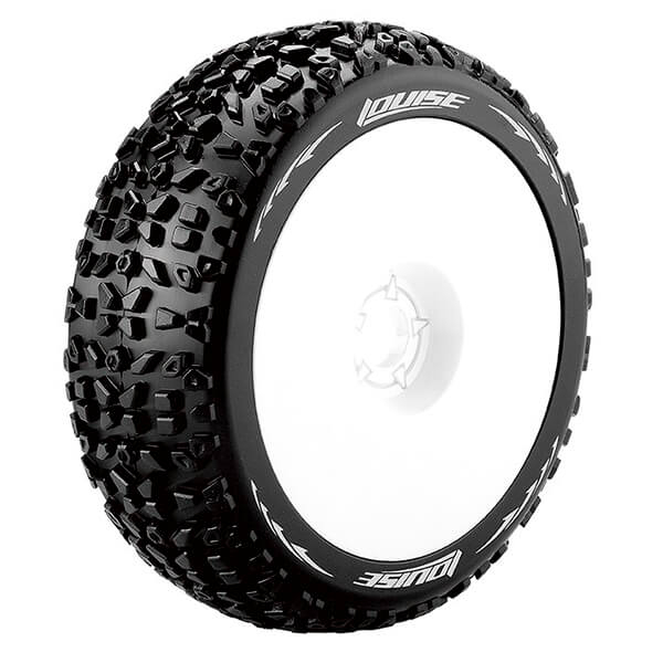 Louise Rc B-mazinger 1/8 Fr/rr Soft Hex 17mm White