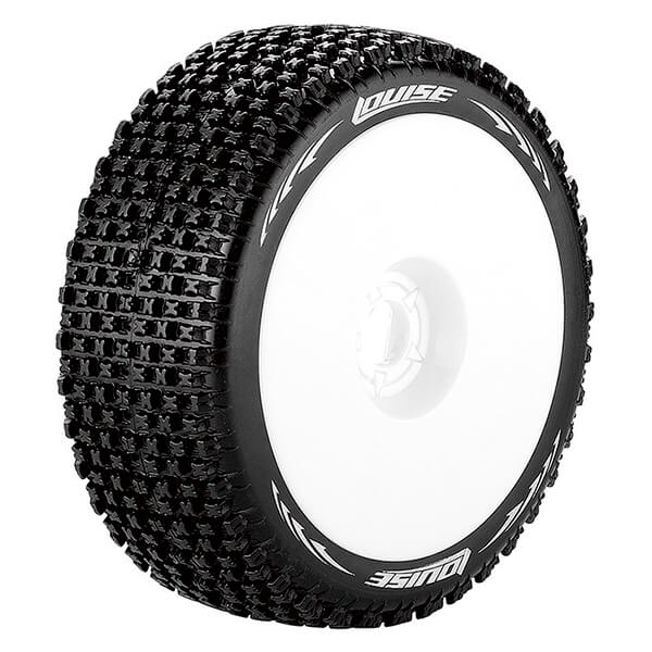 Louise Rc B-pirate 1/8 Fr/rr Soft Hex 17mm White