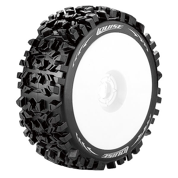 Louise Rc B-pioneer 1/8 Fr/rr Soft Hex 17mm White