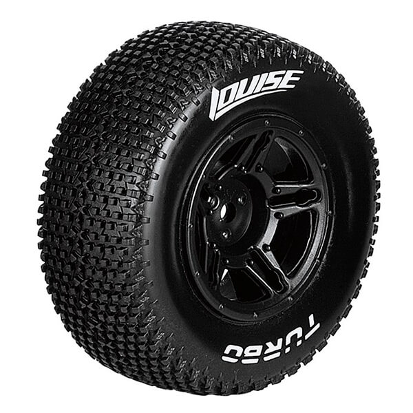 Louise Rc Sc-turbo 1/10 Rr Soft Slash Rr , Slash 4*4 F/r Black