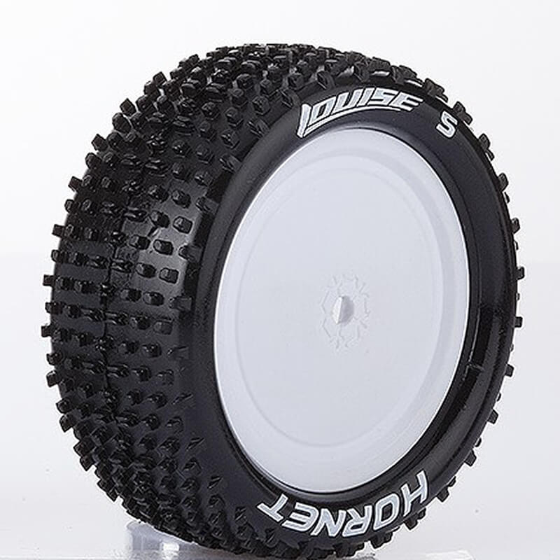 Louise Rc E-hornet 1/10 4wd/fr Soft Kyosho Hex 12mm White