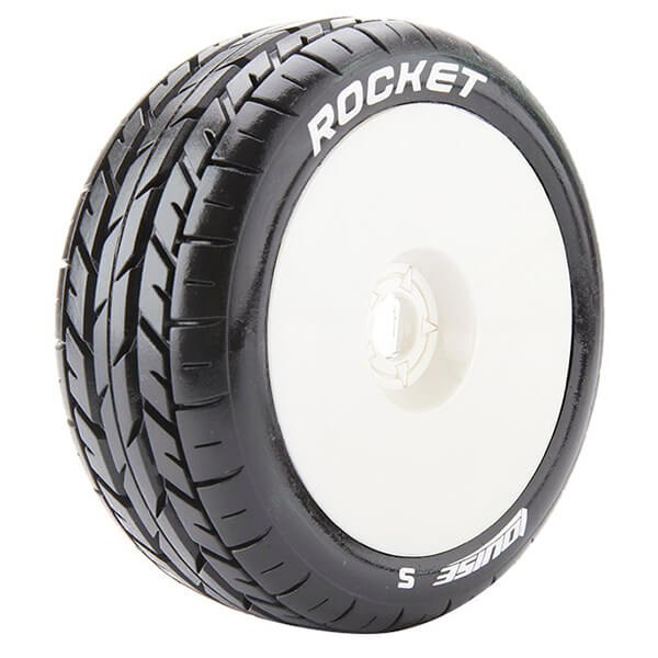 Louise Rc B-rocket 1/8 Fr/rr Soft Hex 17mm White