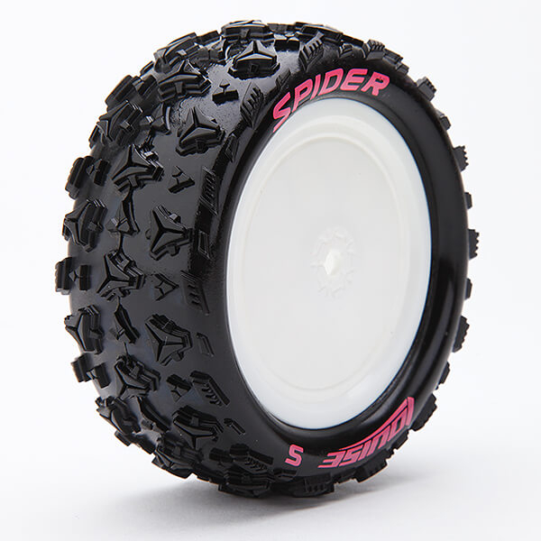Louise Rc E-spider 1/10 4wd/fr Soft Kyosho Hex 12mm White