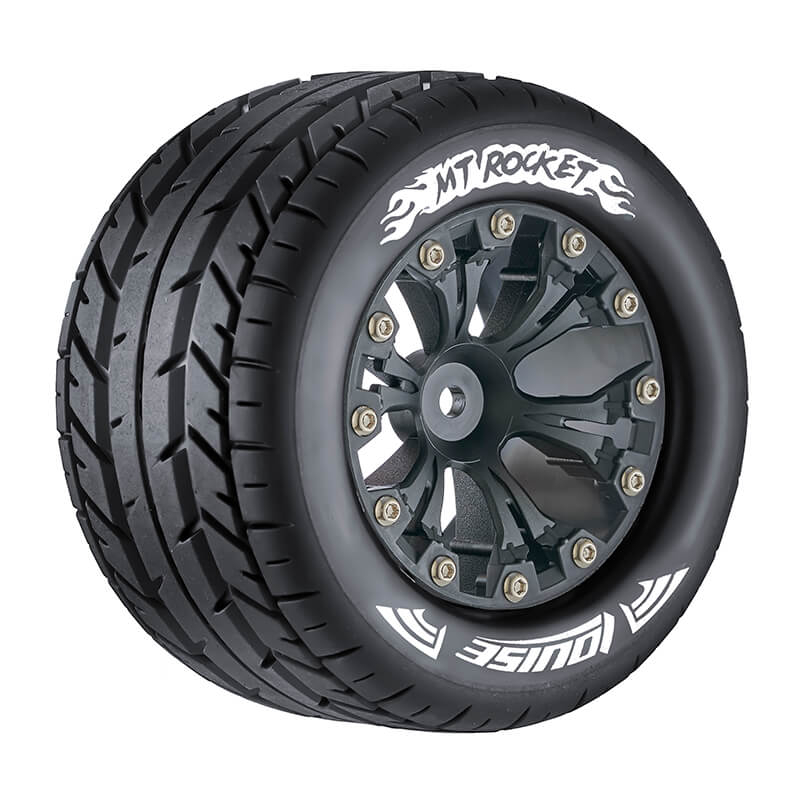 Louise Rc Mt-rocket 1/10 Soft 0 Offset Black Ep Stampede 2