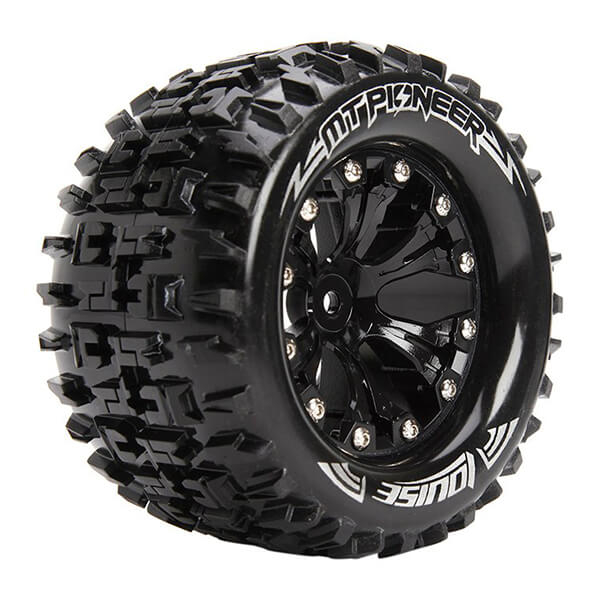 Louise Rc Mt-pioneer 1/10 Soft Bearing Black Gp Jato 2wd Fr