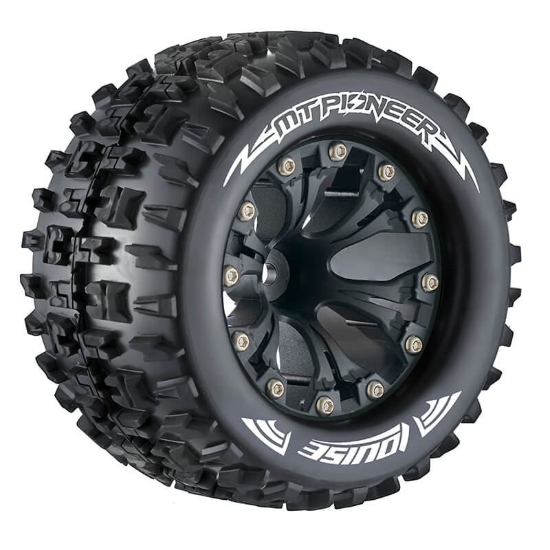 Louise Rc Mt-pioneer 1/10 Soft 1/2 Offset Black Gp Jato 2wd