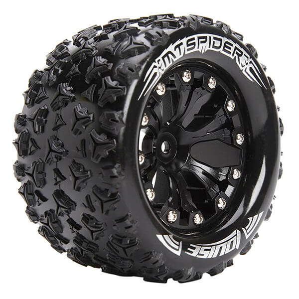 Louise Rc Mt-spider 1/10 Soft Bearing Black Gp Jato 2wd Fr