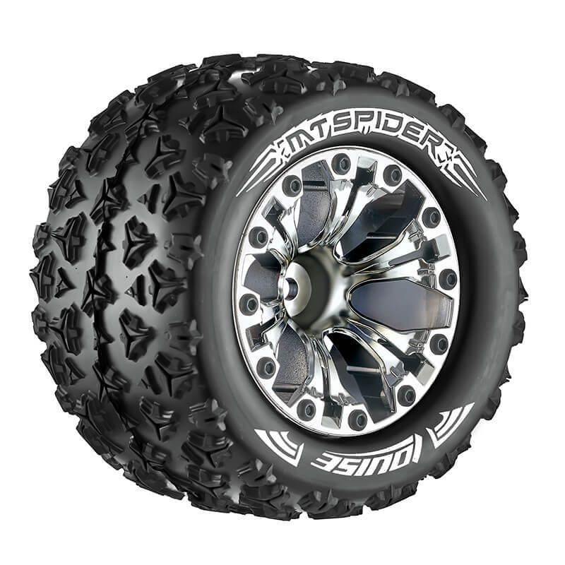 Louise Rc Mt-spider 1/10 Soft 1/2 Offset Chrome Gp Jato 2wd