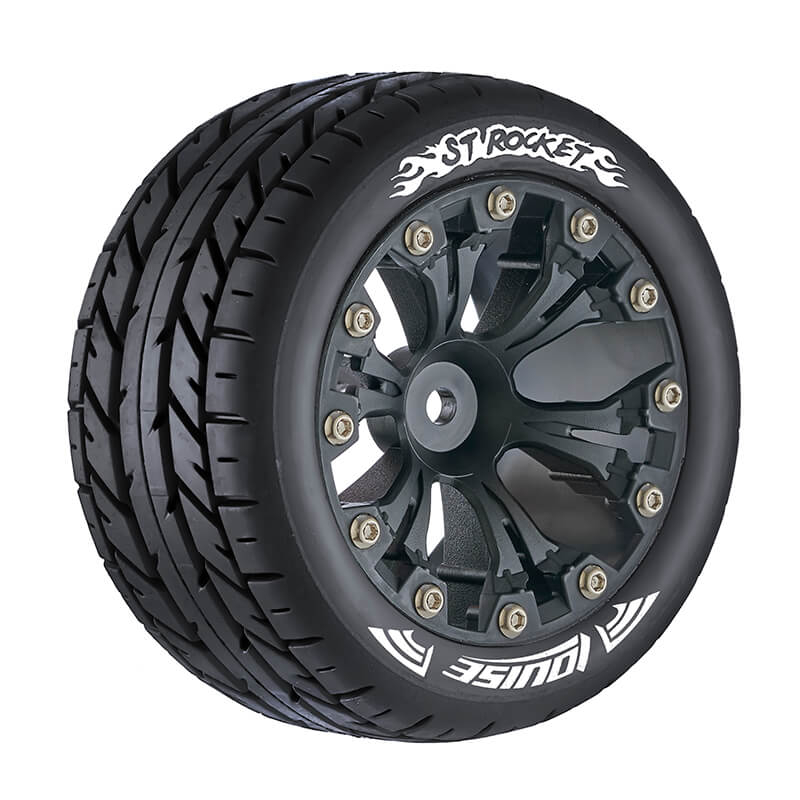 Louise Rc St-rocket 1/10 Soft 0 Offset Black Ep Stampede 2